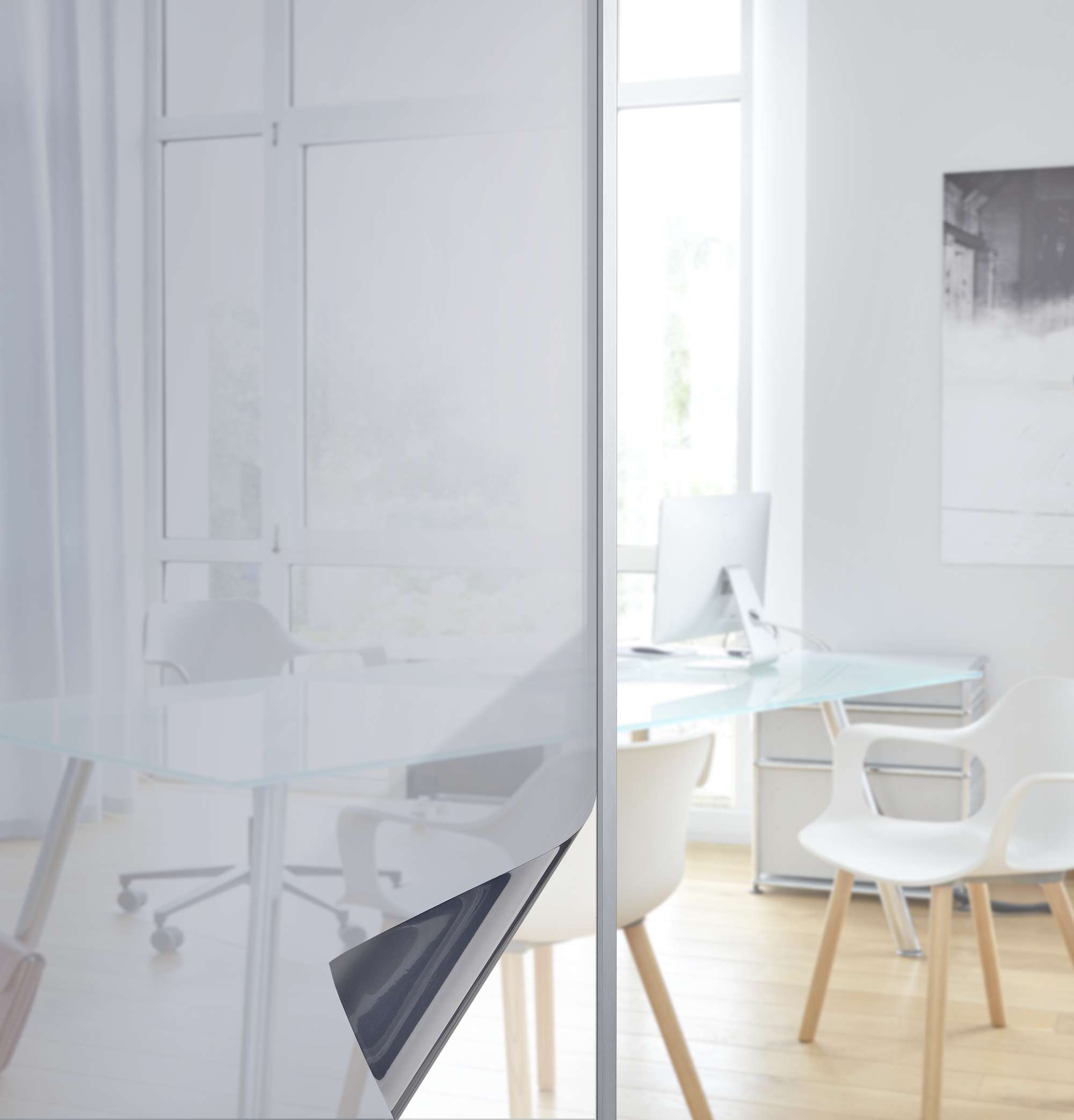 Fensterfolie selbsthaftend Sichtschutzfolie Anti-UV statische Haftung Folie selbstklebend 201916000