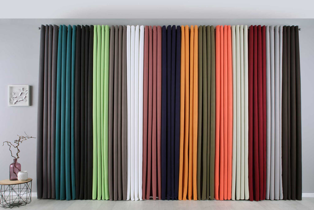 Vorhänge Blickdicht »NewYork« 2er-Pack Thermo-Gardinen Verdunkelungsvorhang Blackout Ösen schalldämmend UV-Schutz Raffhalter 201920600-2