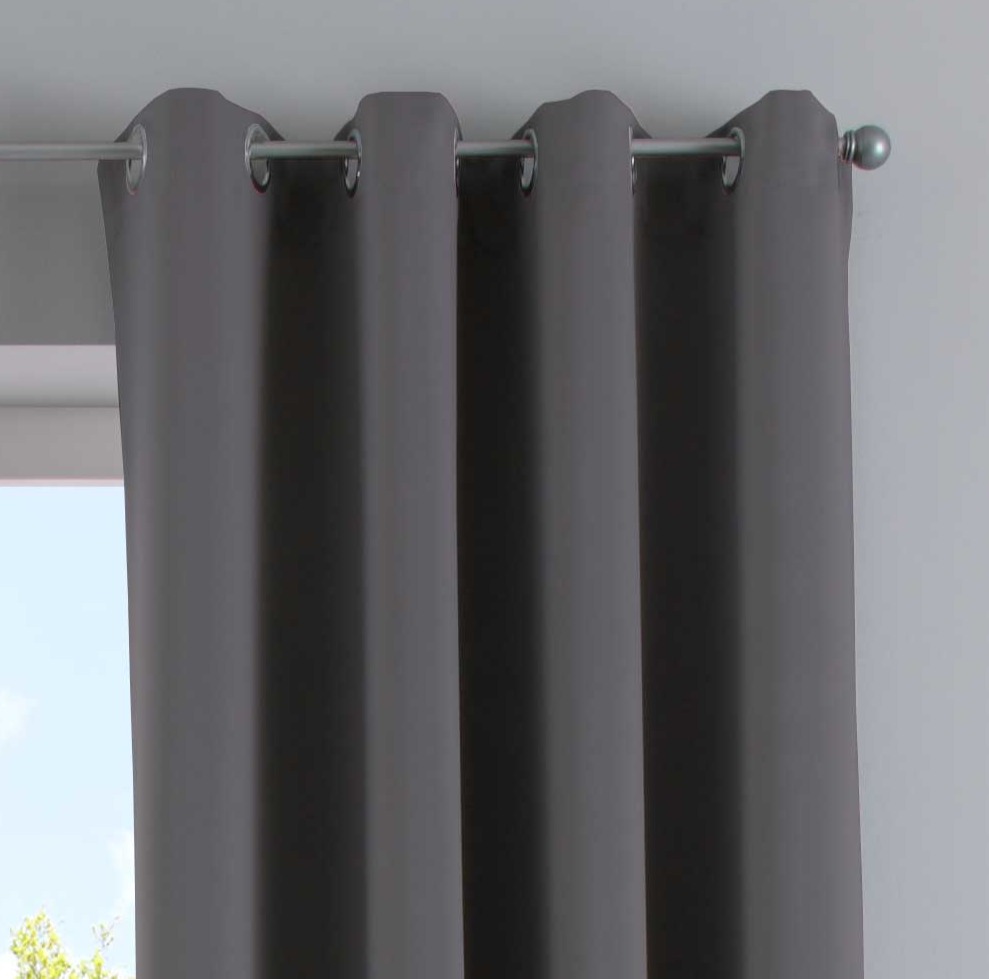 Vorhänge Blickdicht »NewYork« 2er-Pack Thermo-Gardinen Verdunkelungsvorhang Blackout Ösen schalldämmend UV-Schutz Raffhalter 201920600-2