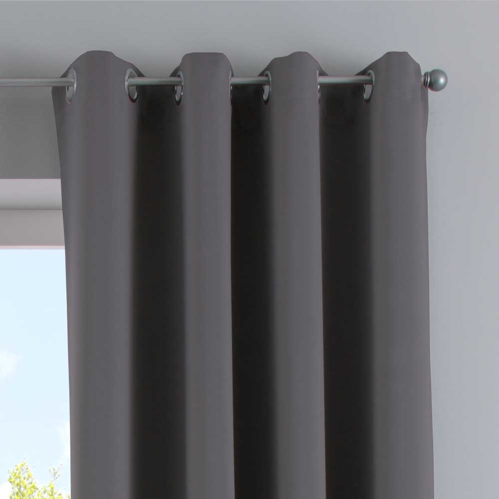 Vorhänge Blickdicht »NewYork« 2er-Pack Thermo-Gardinen Verdunkelungsvorhang Blackout Ösen schalldämmend UV-Schutz Raffhalter 201920600-2