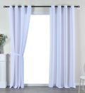 2er Set Vorhang Ösen »Essen« Cationic Raffhalter Leinenstruktur blickdicht lichtdurchlässig 210 g/m² 202430-2