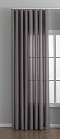Vorhang Cationic mit Wellenband »Wien« 1:2 Wellenband Bleibandabschluß Knitterarm Wellenfall 2025110