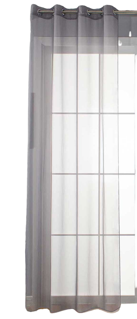 Ösenvorhang Transparent »Uni« Gardine Stores Vorhang Ösen Bleibandabschluß Wohnzimmer 20332-cn