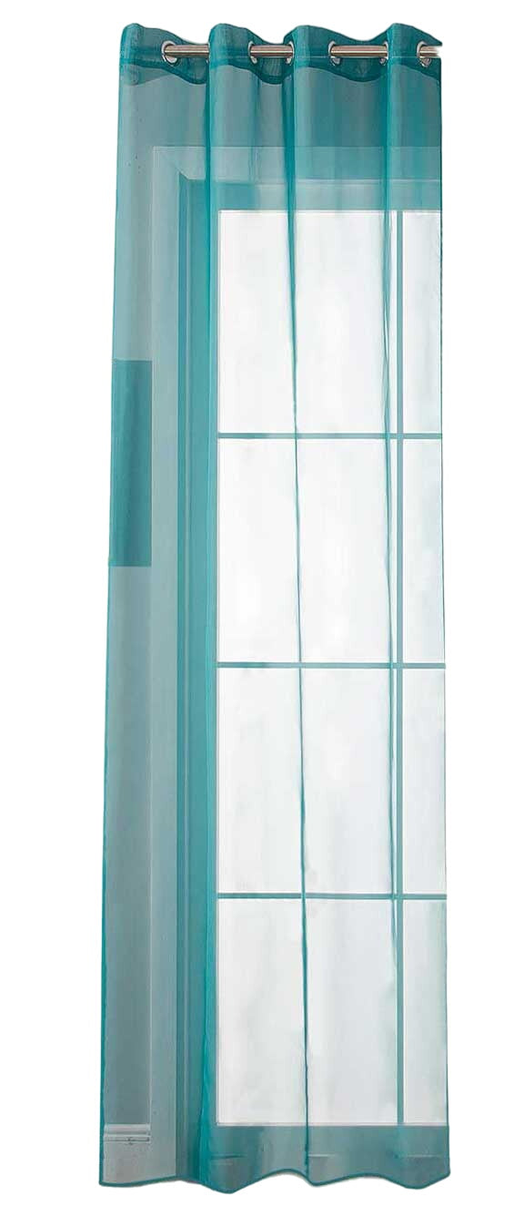 Ösenvorhang Transparent »Uni« Gardine Stores Vorhang Ösen Bleibandabschluß Wohnzimmer 20332-cn