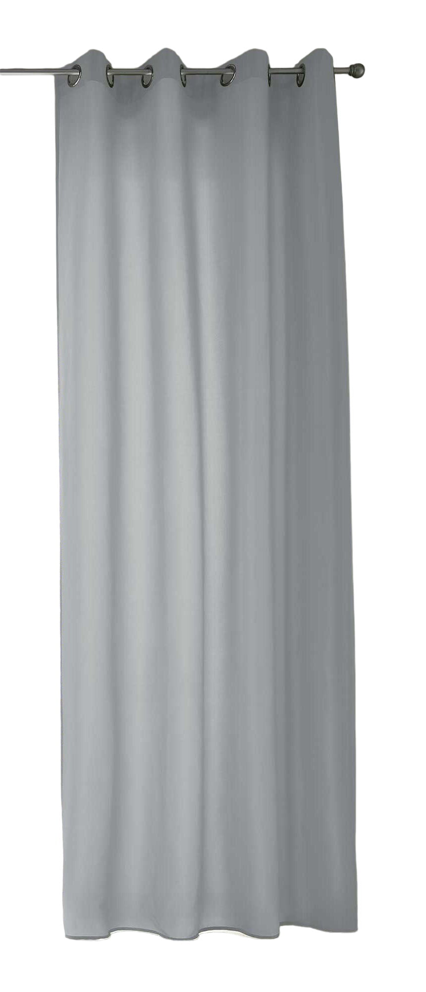 1er Set Vorhänge Schal Ösen »Berlin« Microsatin Lichtdurchlässig Uni Matt 20405N