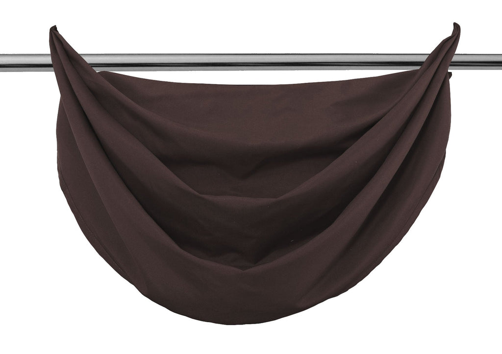 Vorhang Set Schal Ösen Microsatin Segeltuch Querbehang lichtdurchlässig Deko Wohnzimmer 20405S4