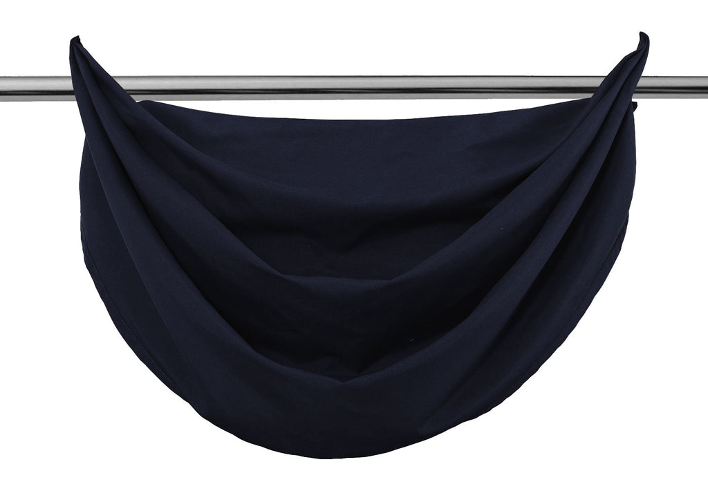 Vorhang Set Schal Ösen Microsatin Segeltuch Querbehang lichtdurchlässig Deko Wohnzimmer 20405S4