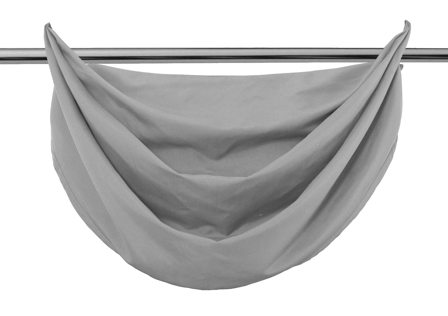 Vorhang Set Schal Ösen Microsatin Segeltuch Querbehang lichtdurchlässig Deko Wohnzimmer 20405S4