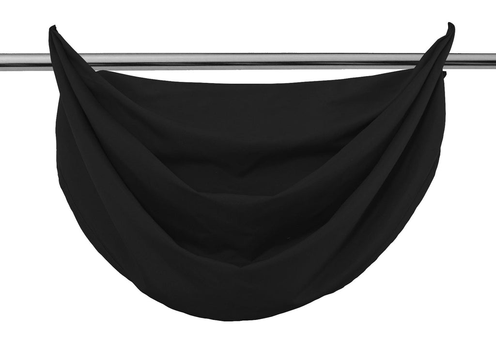 Vorhang Set Schal Ösen Microsatin Segeltuch Querbehang lichtdurchlässig Deko Wohnzimmer 20405S4