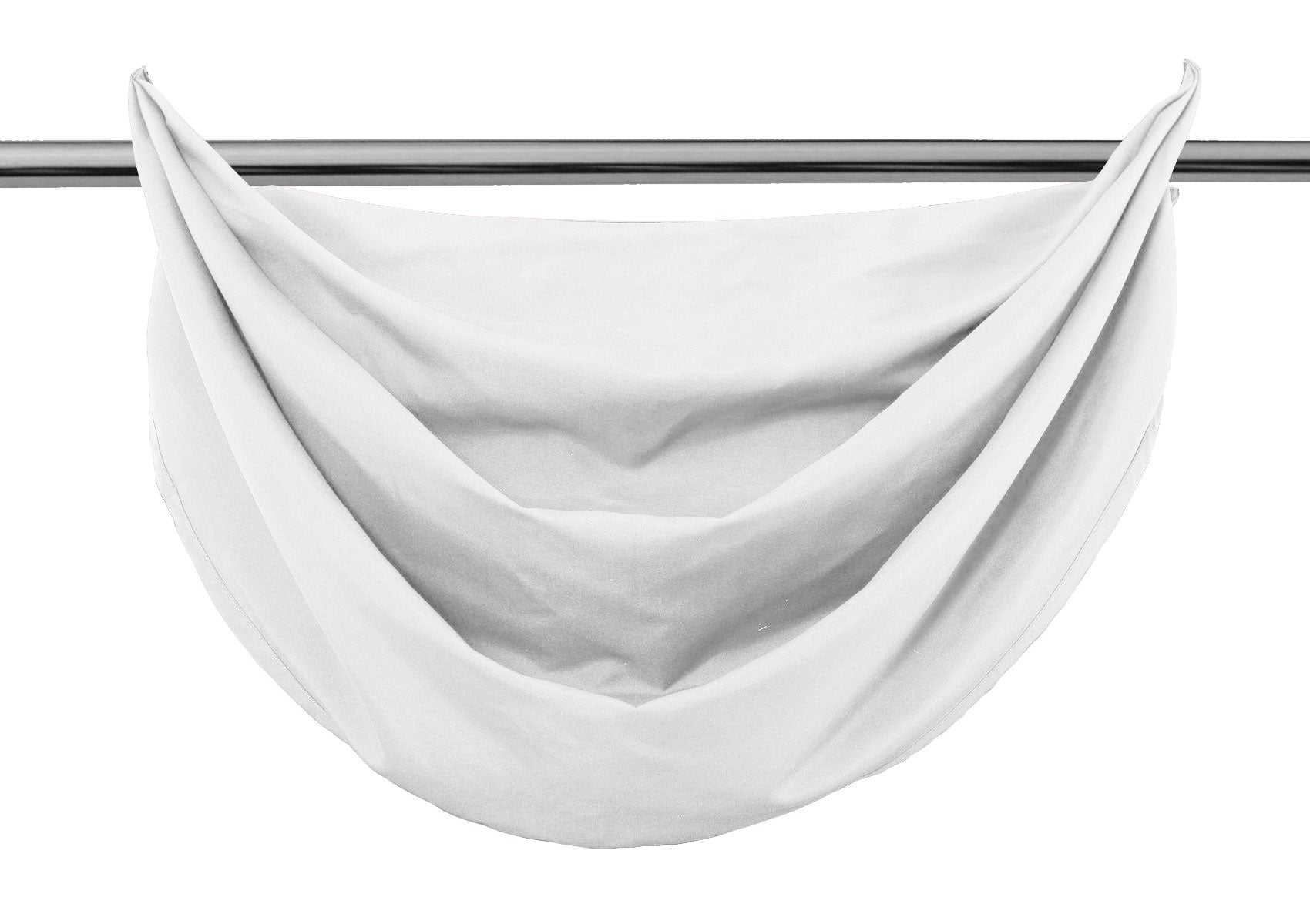 Vorhang Set Schal Ösen Microsatin Segeltuch Querbehang lichtdurchlässig Deko Wohnzimmer 20405S4
