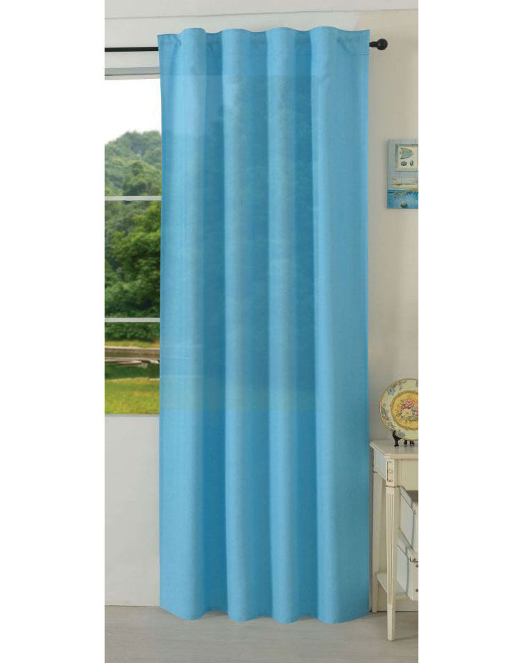 Vorhang Schal verdeckte Schlaufen >>Cationic<< blickdicht Leinen Optik natura seidenmatt  (HxB)  Landhaus Stil 20440