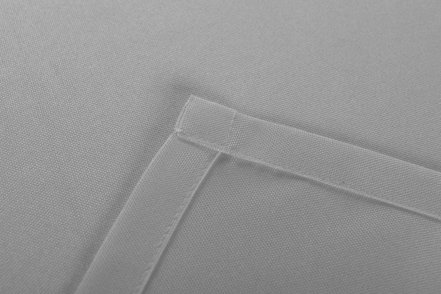 2er Pack Flächenvorhänge Schiebegardinen »PALERMO«  komplett Set Cationic blickdicht Leinen Optik natura seidenmatt Landhaus Stil 204411-2