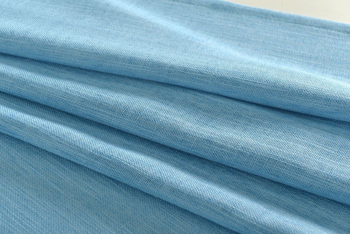 Vorhang Schal »LINENE« verdeckte Schlaufen blickdicht Leinen Optik Natur Grobfaser Lanhaus Stil schwere Qualität 20445