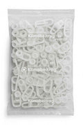 Gardinenrollringe 50 Stück Rollringe Universalhaken Ø8mm x 8mm x 27mm 23902030