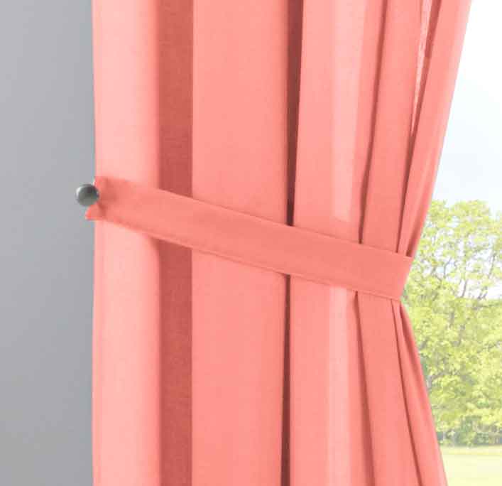 2er Set Gardinen »Nizza« Baumwoll-Voile Halbvoile Transparent Stores mit Gardinenband und Tuneldurchzug 2019031-2