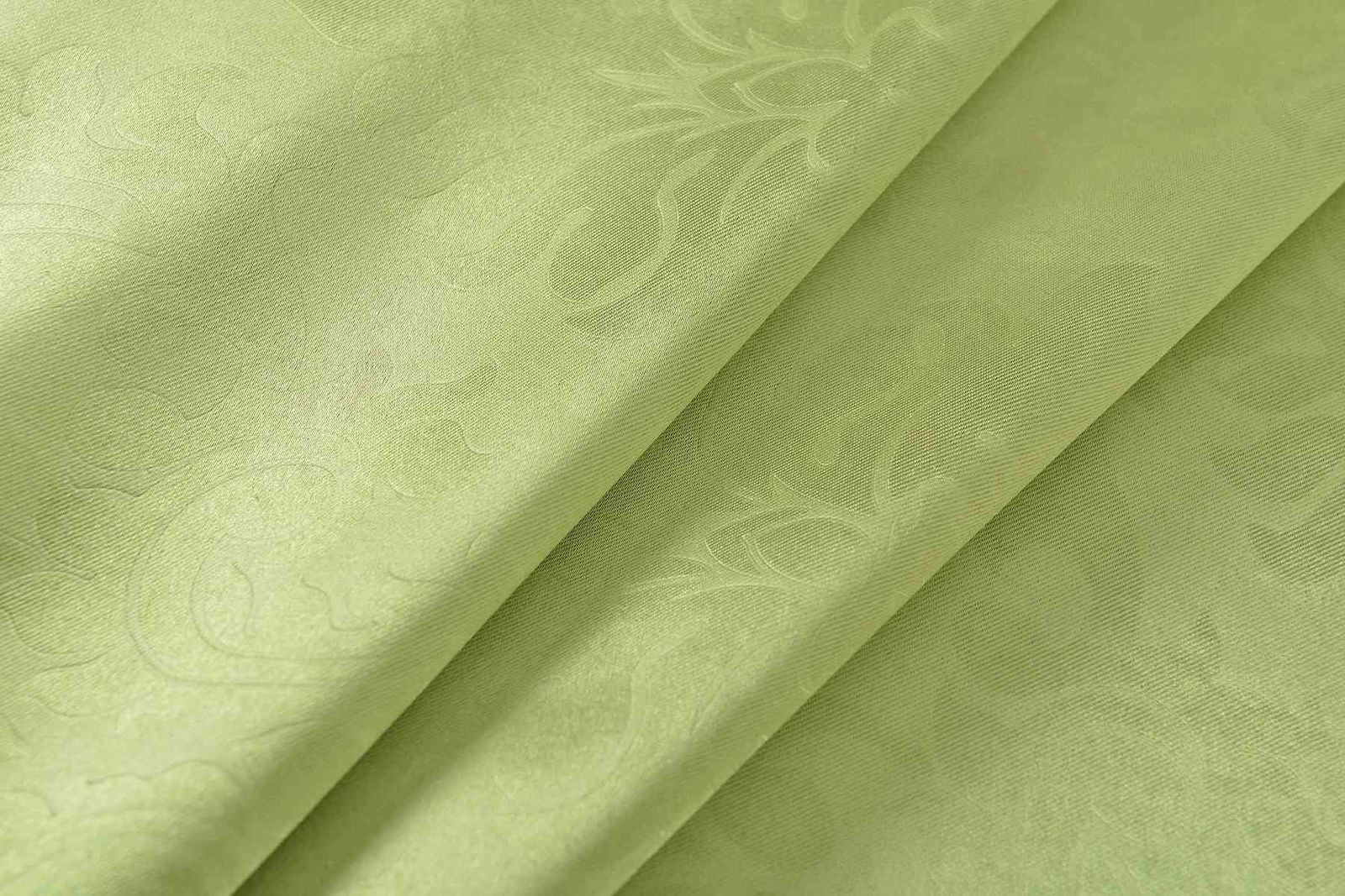 2er Set Satin Verdunkelung Vorhänge Emboss Reliefprägung bemustert Vorhang Gardine 20370-380