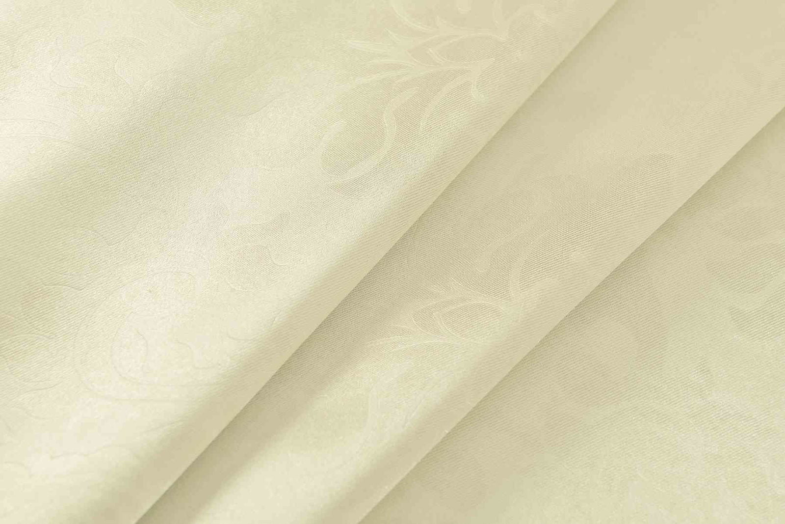 2er Set Satin Verdunkelung Vorhänge Emboss Reliefprägung bemustert Vorhang Gardine 20370-380