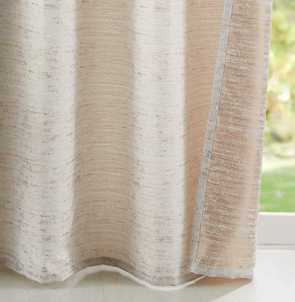 2er Set Vorhänge Ösen Schal Jacquard »Sivas« Blickdicht  Gardine Edle Musterung 202073-2