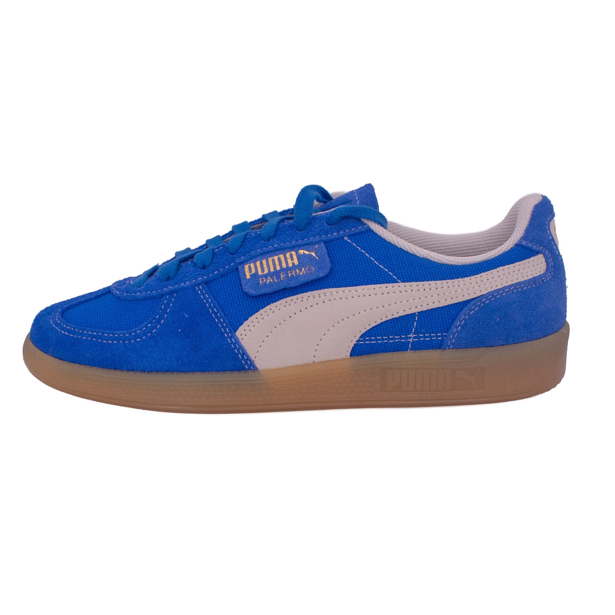 Puma Palermo Vintage Schuhe Leder Sneaker Low Damen Herren