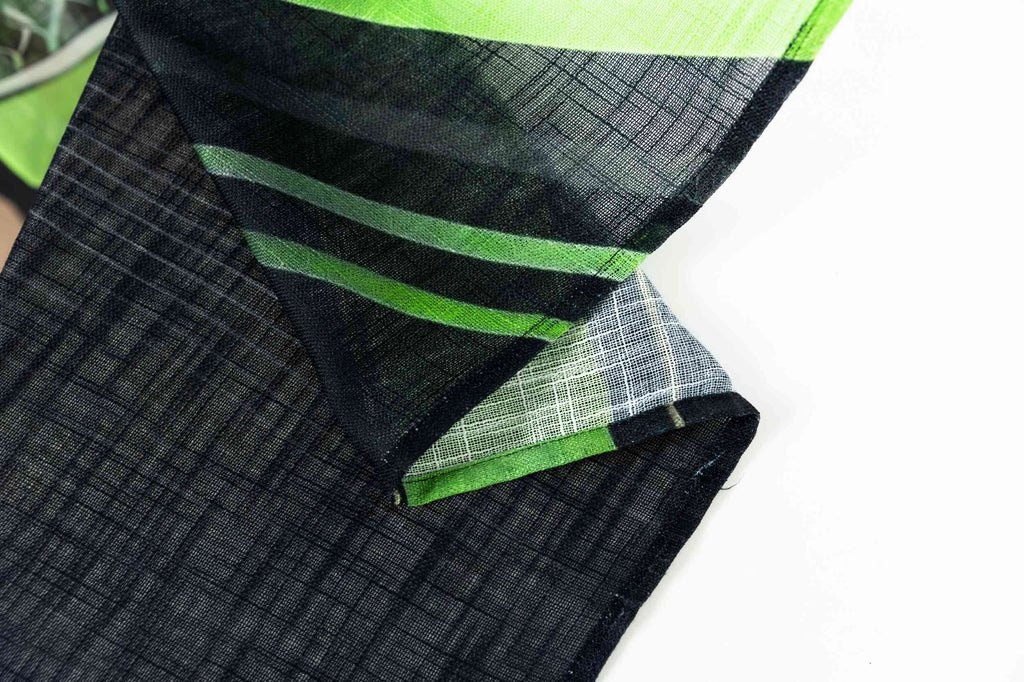 Vorhang Ösen Grobfaser »Seoul Collection« Digital Druck Ösen Gardinen Linenlook-Struktur Halbransparent Blickdicht 2024120