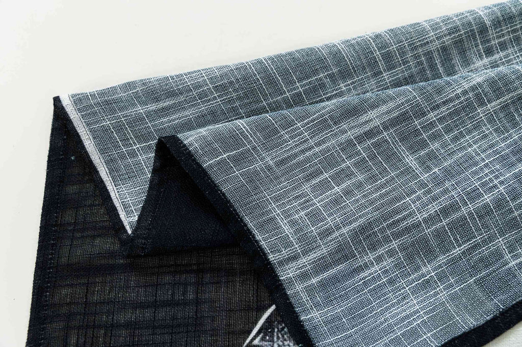 2er Set Vorhang Ösen Grobfaser »Seoul Collection« Digital Druck Ösen Linenlook-Struktur Halbransparent Blickdicht Gardinen