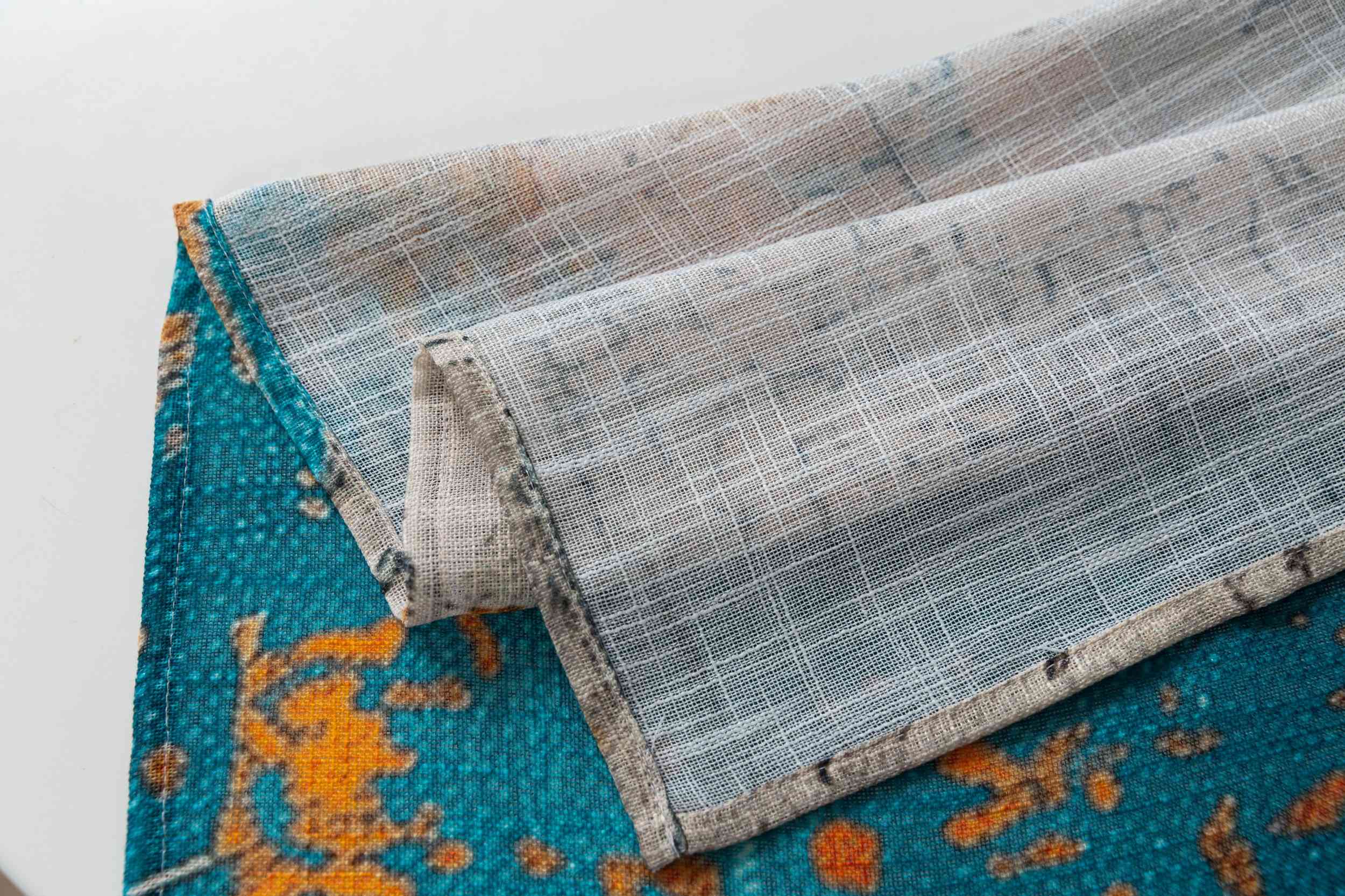 Vorhang Ösen Grobfaser »Seoul Collection« Digital Druck Ösen Gardinen Linenlook-Struktur Halbransparent Blickdicht 2024120