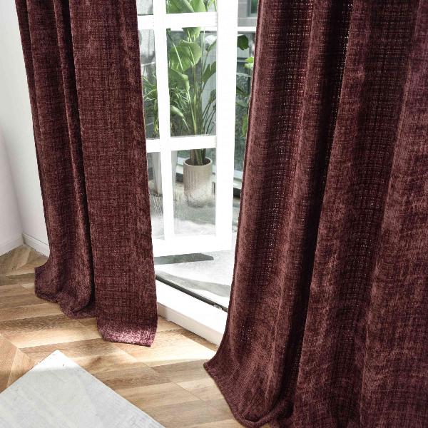 2er Set Vorhänge Chenille Jacquard »RIGA« mit Multiband-Aufhängung Luxuriöser Stil für Ihr Zuhause 2023500-2