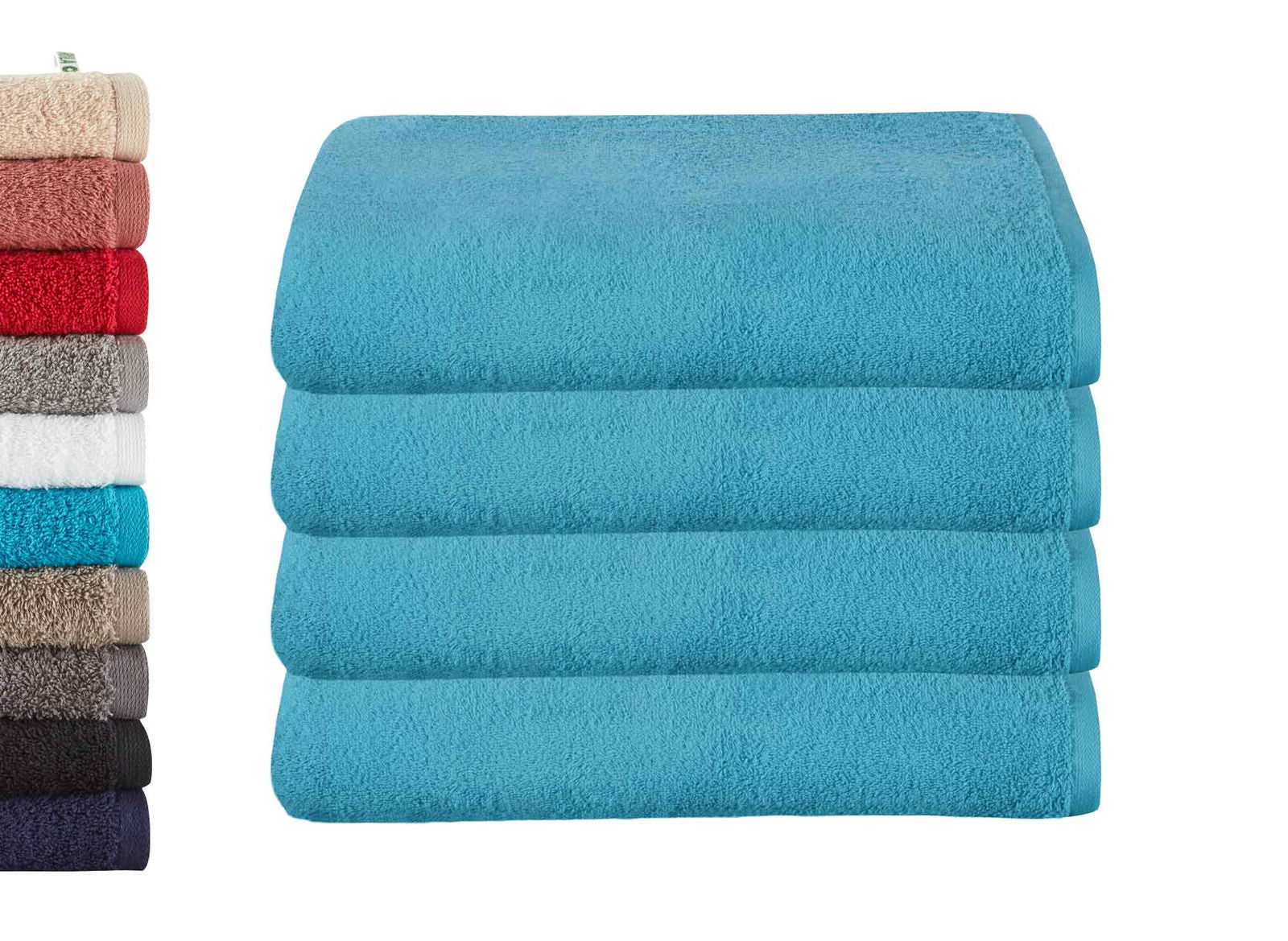 4er Set Badetücher »Montreal« 500 g/m² 100% Bio Baumwolle Made in Green 2020103-4er
