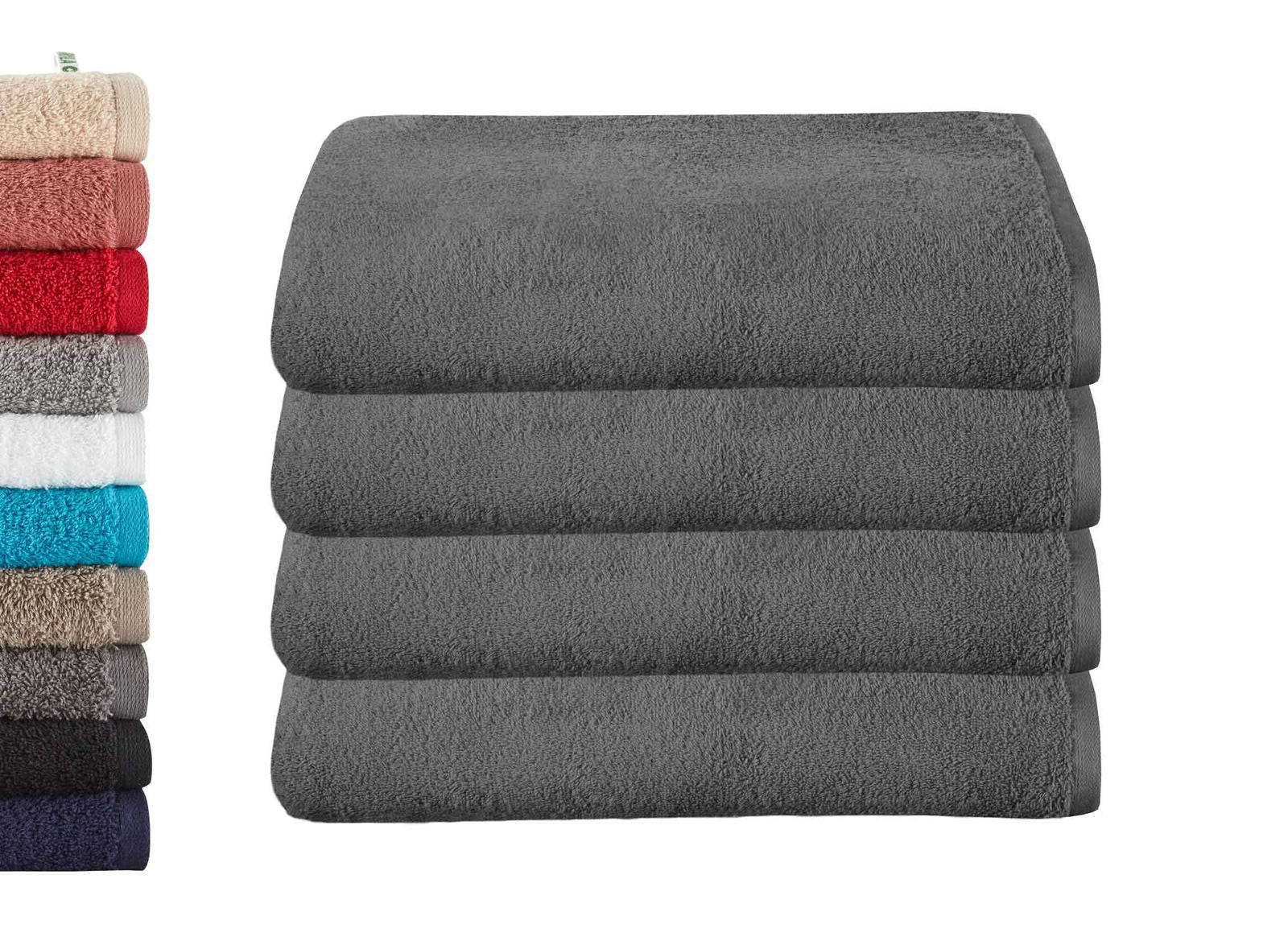4er Set Badetücher »Montreal« 500 g/m² 100% Bio Baumwolle Made in Green 2020103-4er