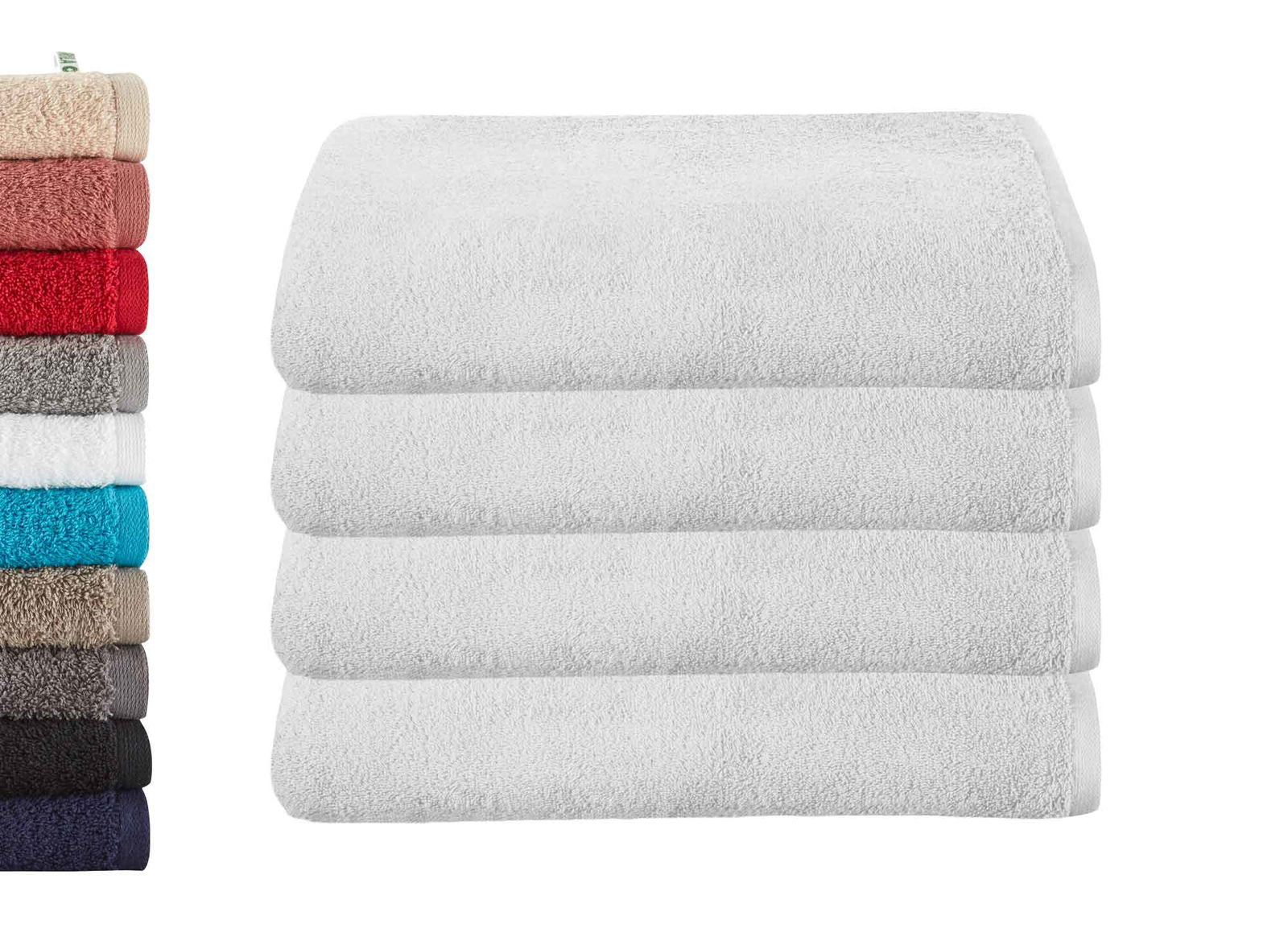 4er Set Badetücher »Montreal« 500 g/m² 100% Bio Baumwolle Made in Green 2020103-4er