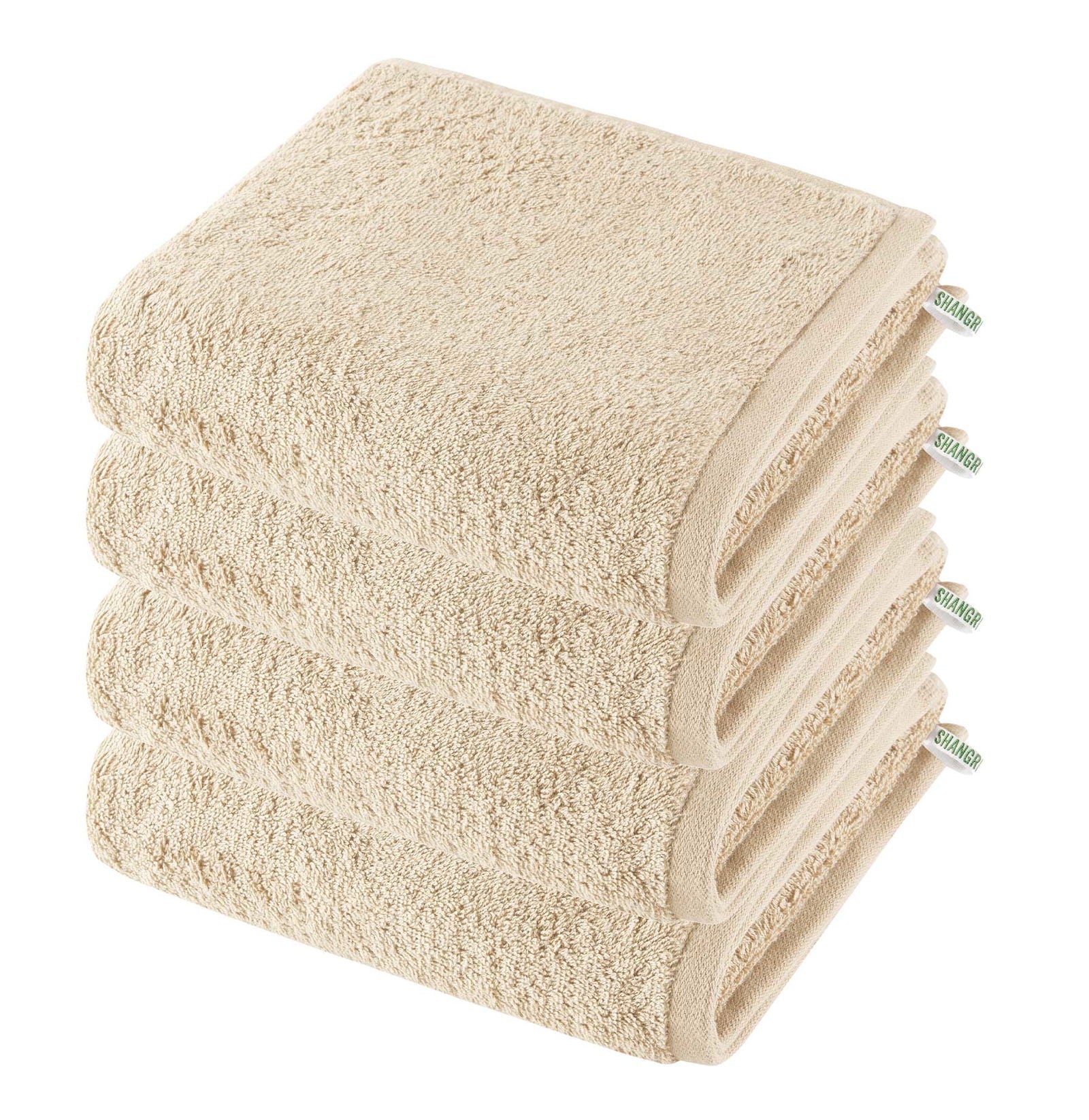 4er Set Handtücher Premium Qualität »Montreal« 500 g/m² 100% Bio Baumwolle Made in Green 2020102-4
