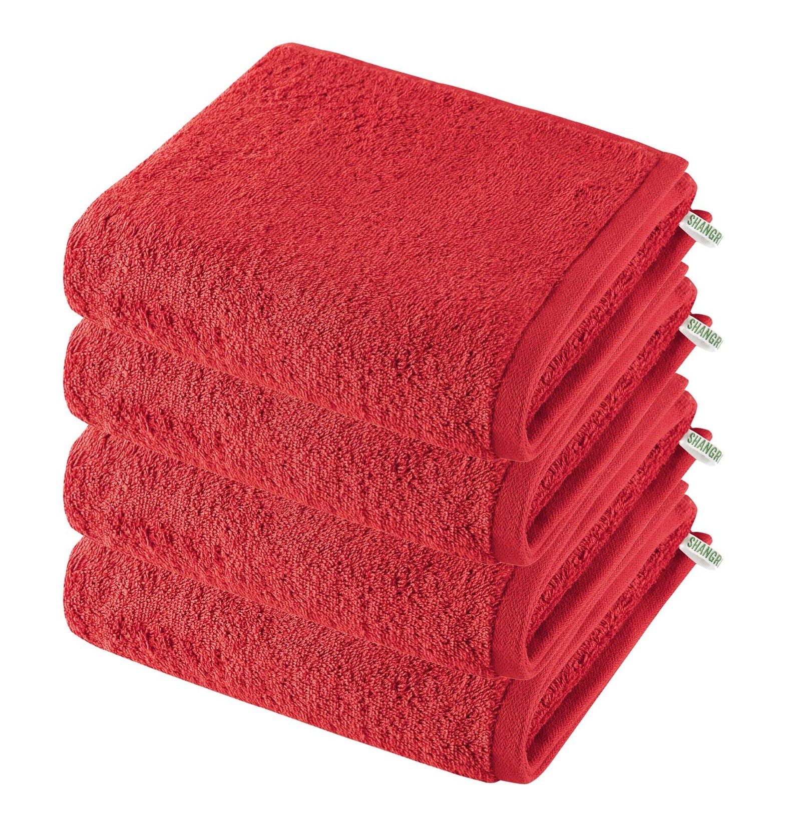 4er Set Handtücher Premium Qualität »Montreal« 500 g/m² 100% Bio Baumwolle Made in Green 2020102-4