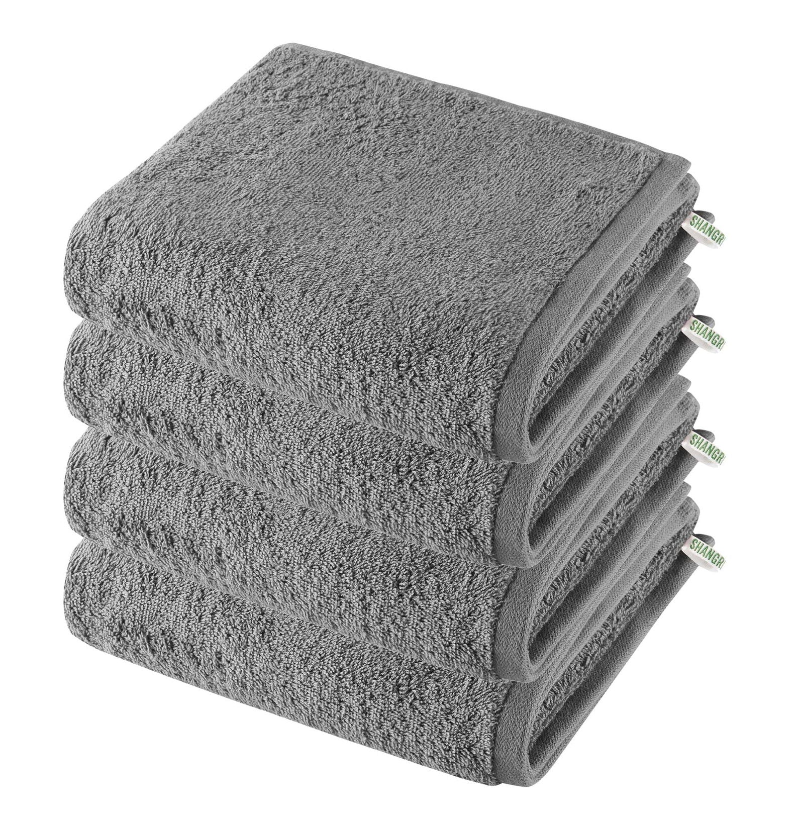 4er Set Handtücher Premium Qualität »Montreal« 500 g/m² 100% Bio Baumwolle Made in Green 2020102-4