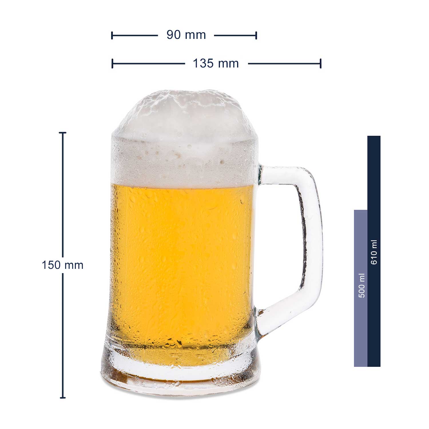 Montana Bierkrug mit Gravur "Für den besten Opa der Welt"