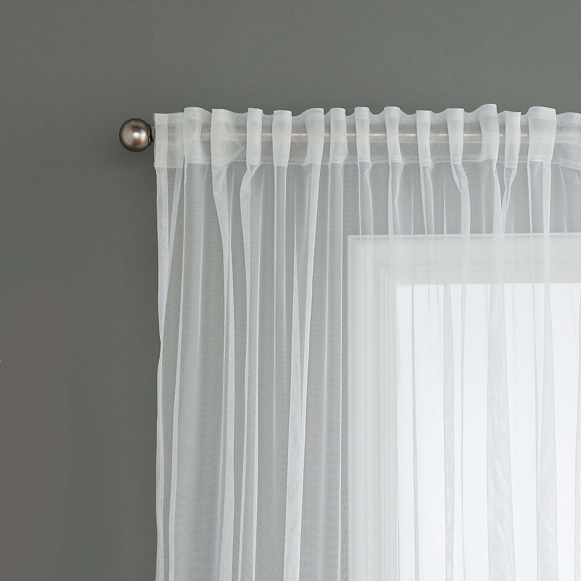 Gardine Raschel Stickerei  Design  »Florenz« Multiband für Gardinenschiene und Gardinenstange Elegante Fensterdekoration 2023200