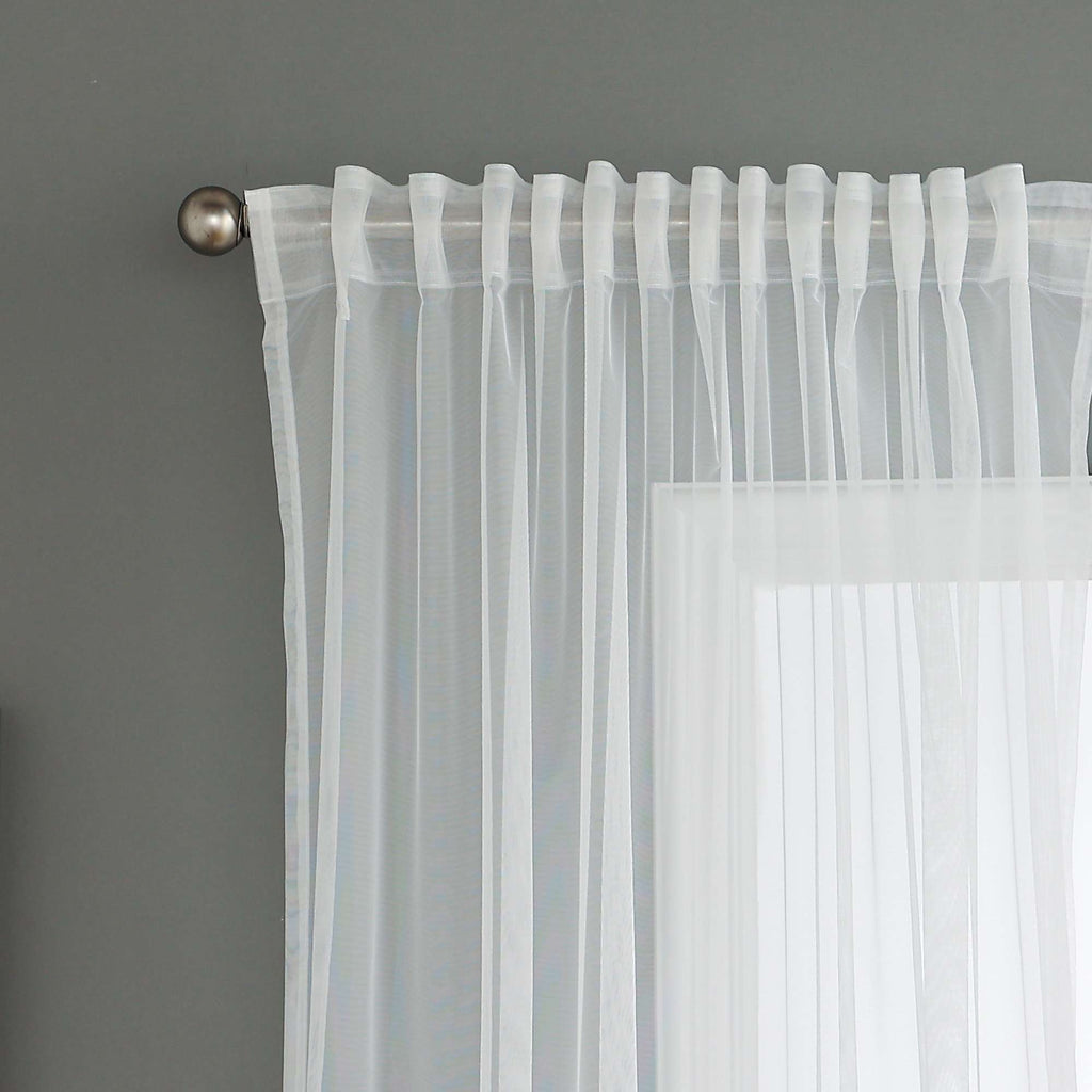 Gardine Raschel Stickerei  Design  »Florenz« Multiband für Gardinenschiene und Gardinenstange Elegante Fensterdekoration 2023200