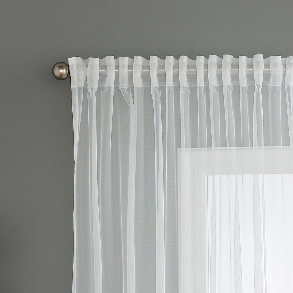 Gardine Raschel Stickerei  Design  »Florenz« Multiband für Gardinenschiene und Gardinenstange Elegante Fensterdekoration 2023200