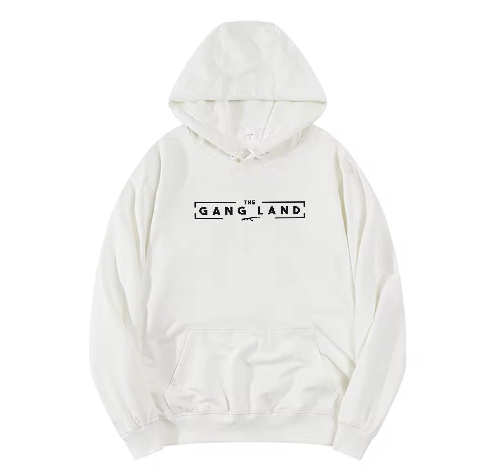 London street art fashionable round neck hoodie