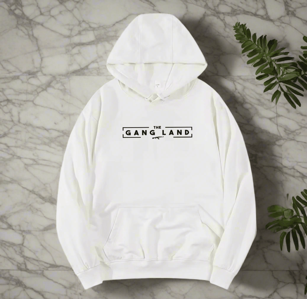 London street art fashionable round neck hoodie