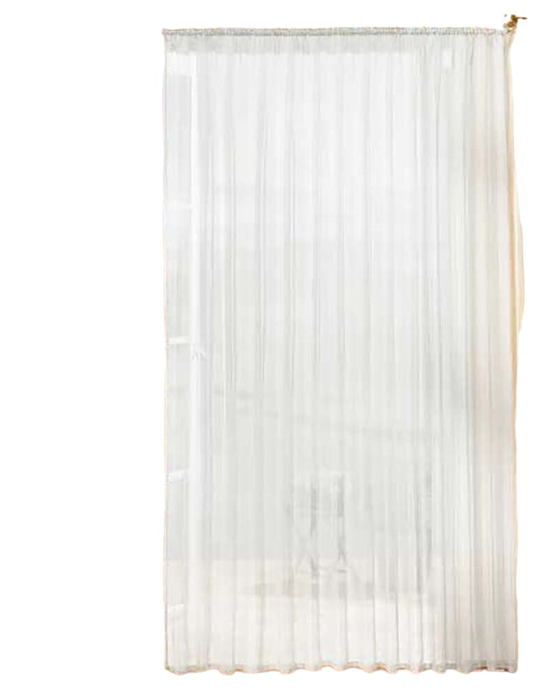 Gardinen Store »UNI« Voile transparent mit Kräuselband Tunneldurchzug Bleibandabschluss 610011