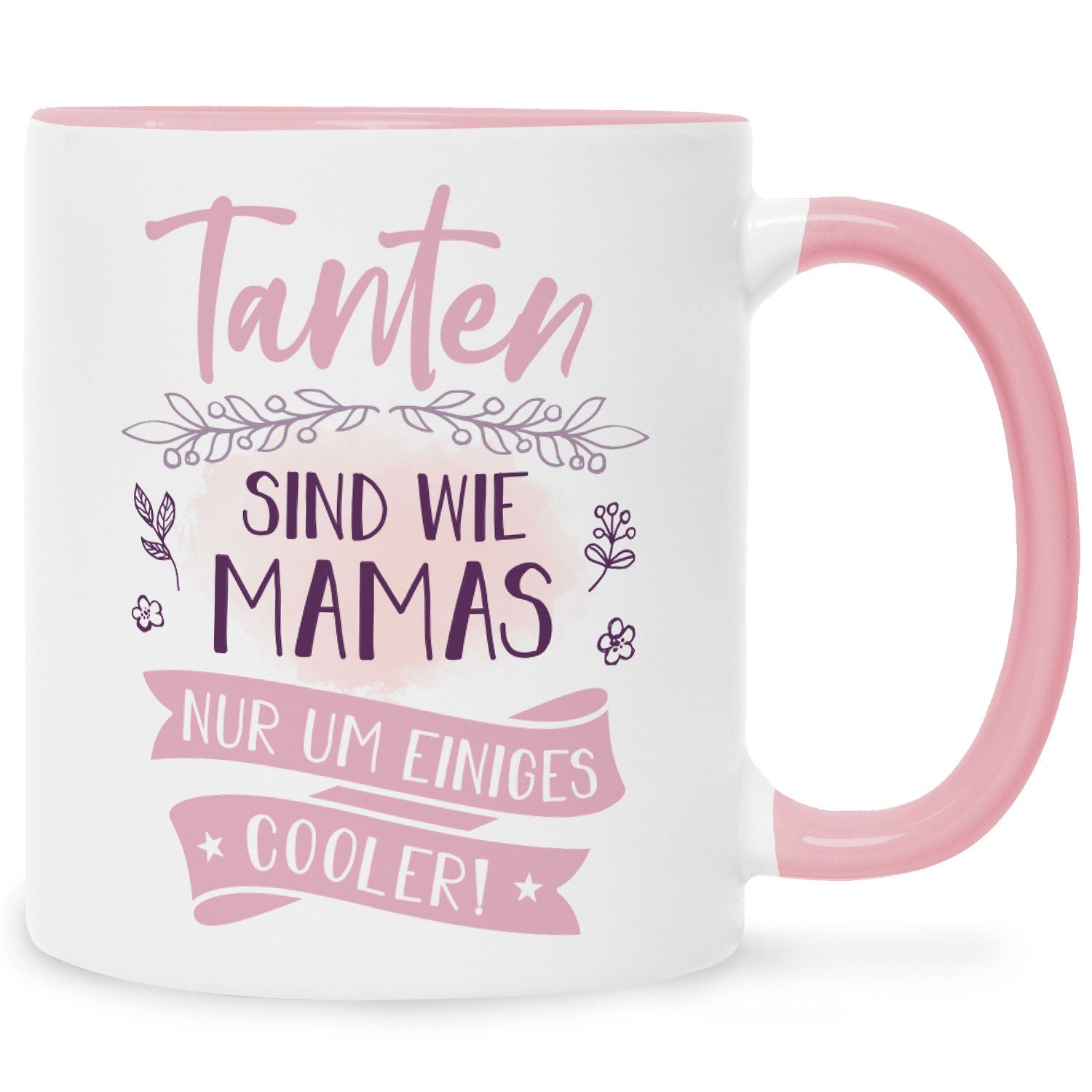 Bedruckte Tasse mit Spruch Tanten sind wie Mamas