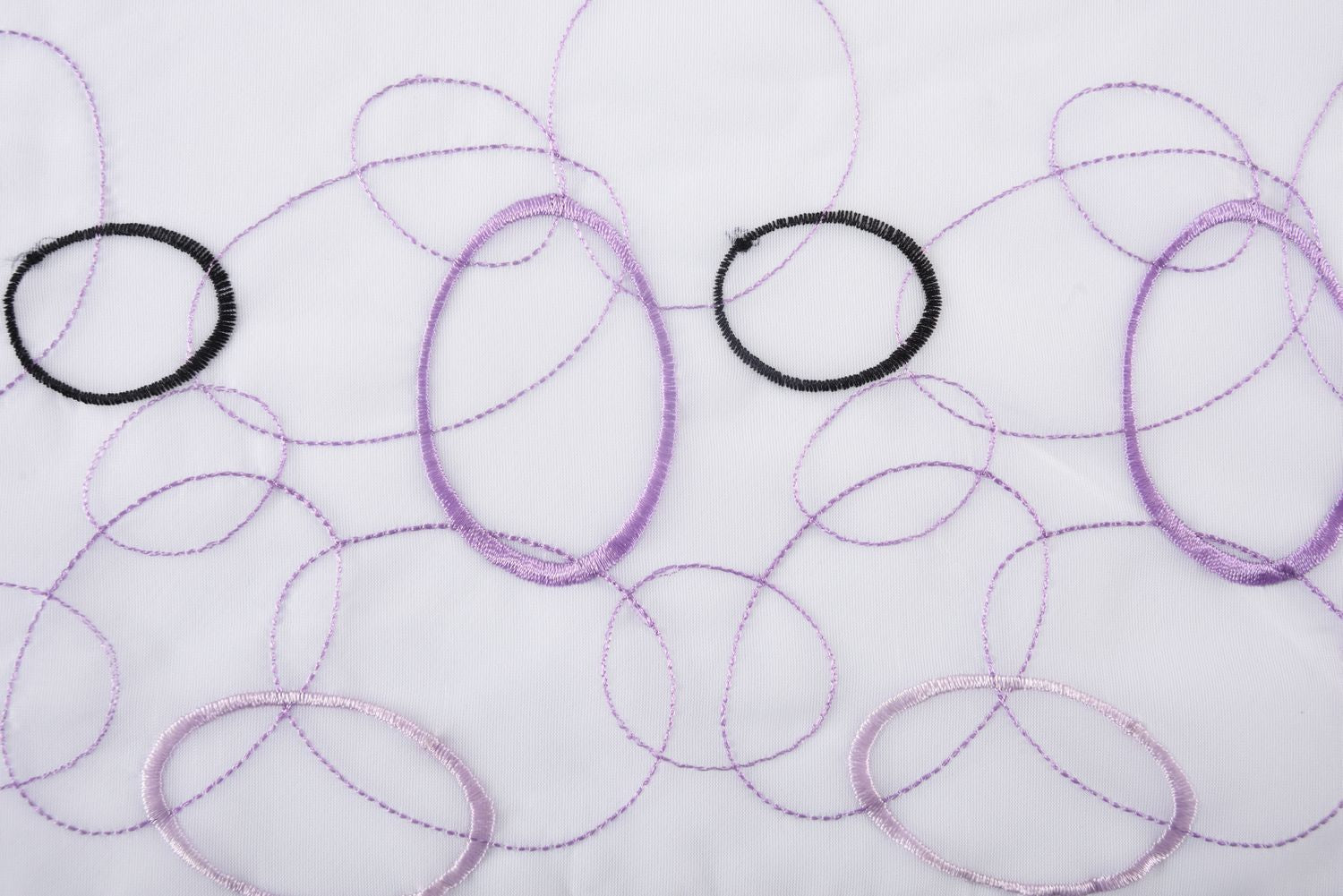 AURA Scheibengardine Stangendurchzug für Gardinenstangen Scheibe Gardine Küche 112240