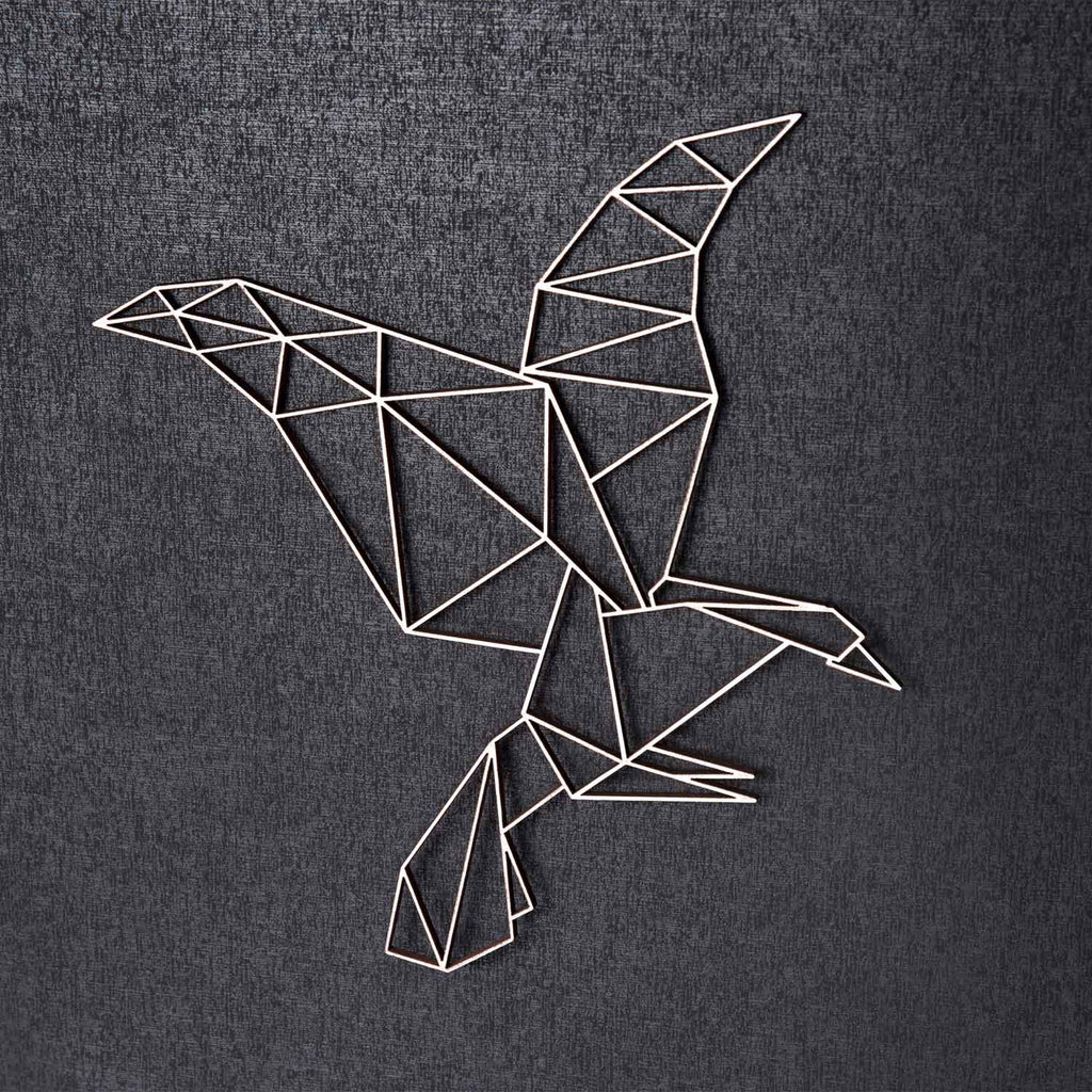 Origami Adler aus Holz -