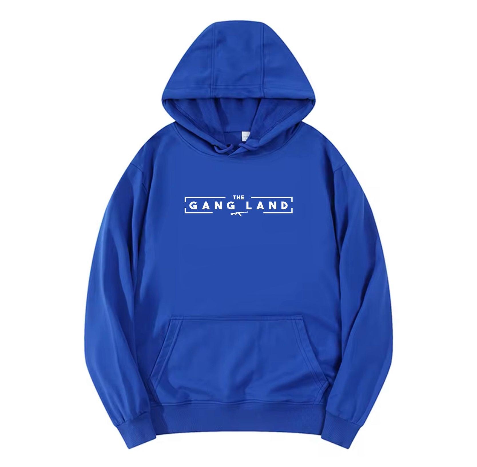 London street art fashionable round neck hoodie