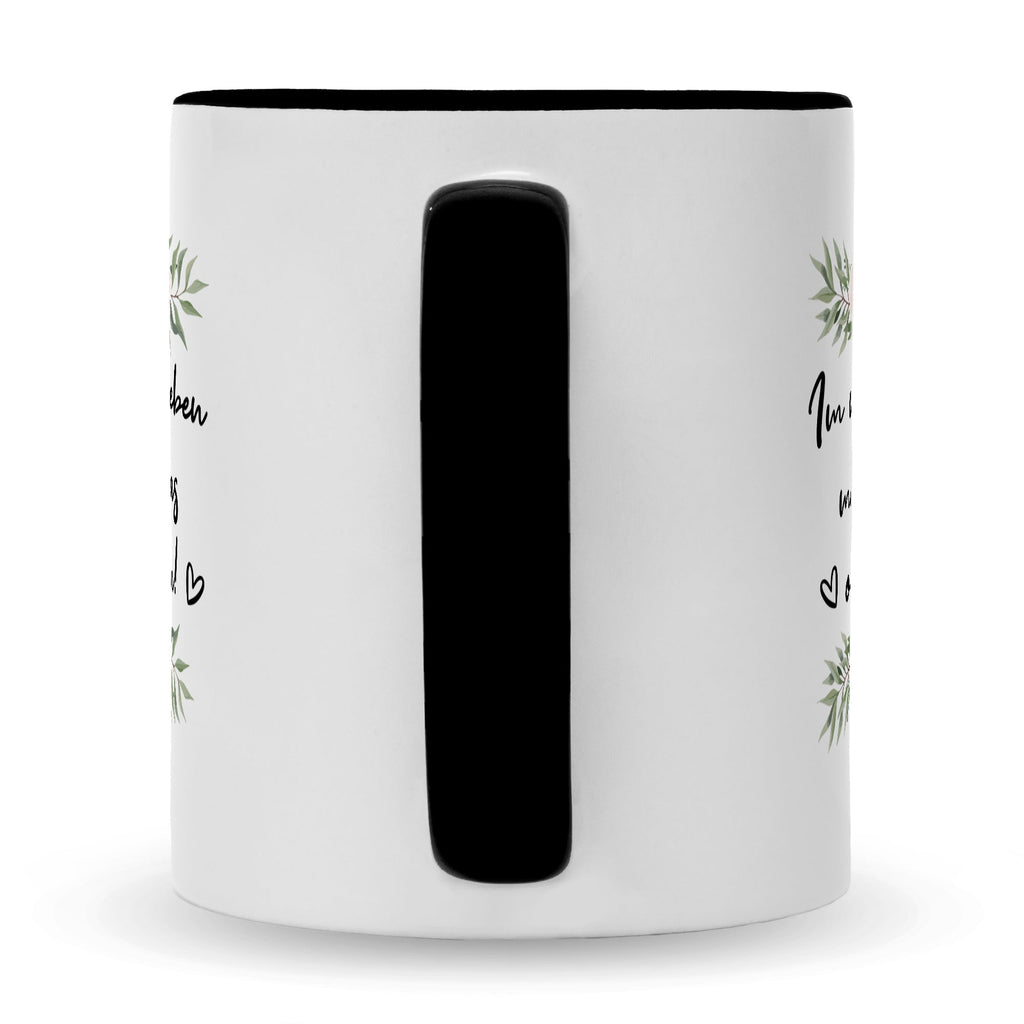 Bedruckte Tasse mit Spruch Im nächsten Leben