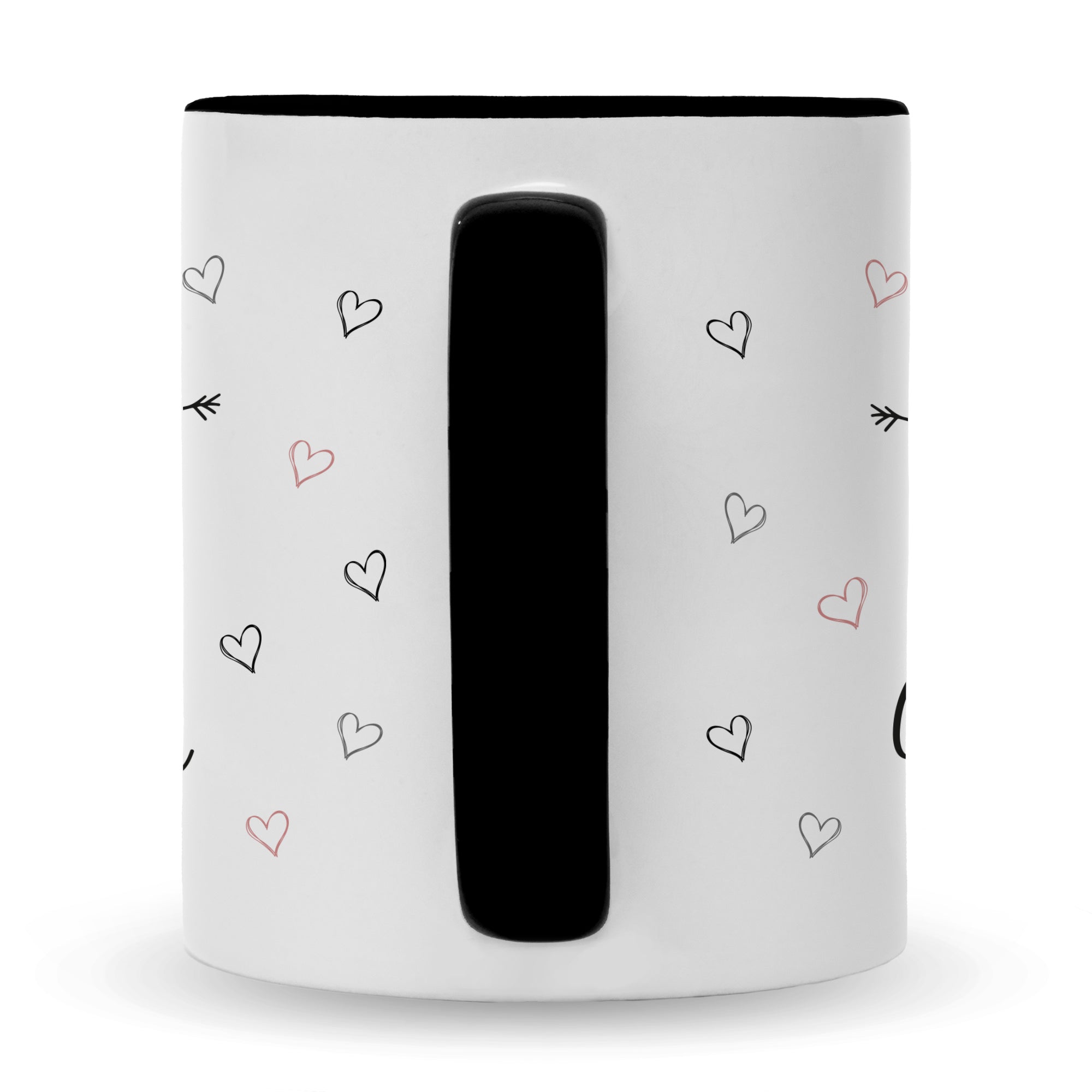 Bedruckte Tasse mit Spruch Nimm dir Zeit