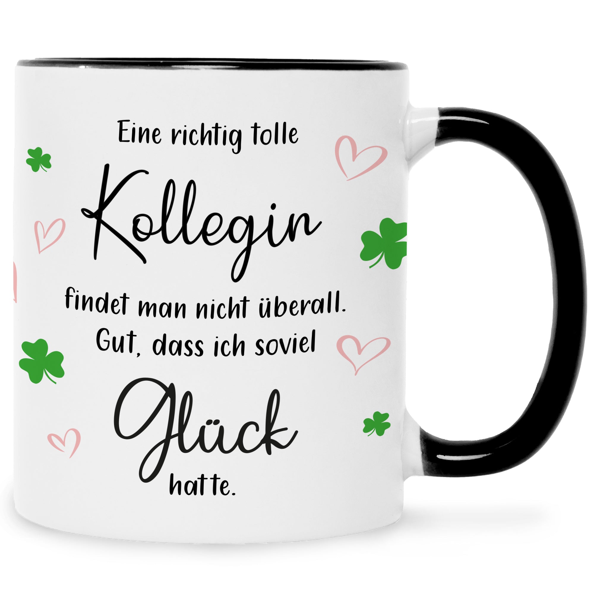 Bedruckte Tasse mit Spruch Tolle Kollegin