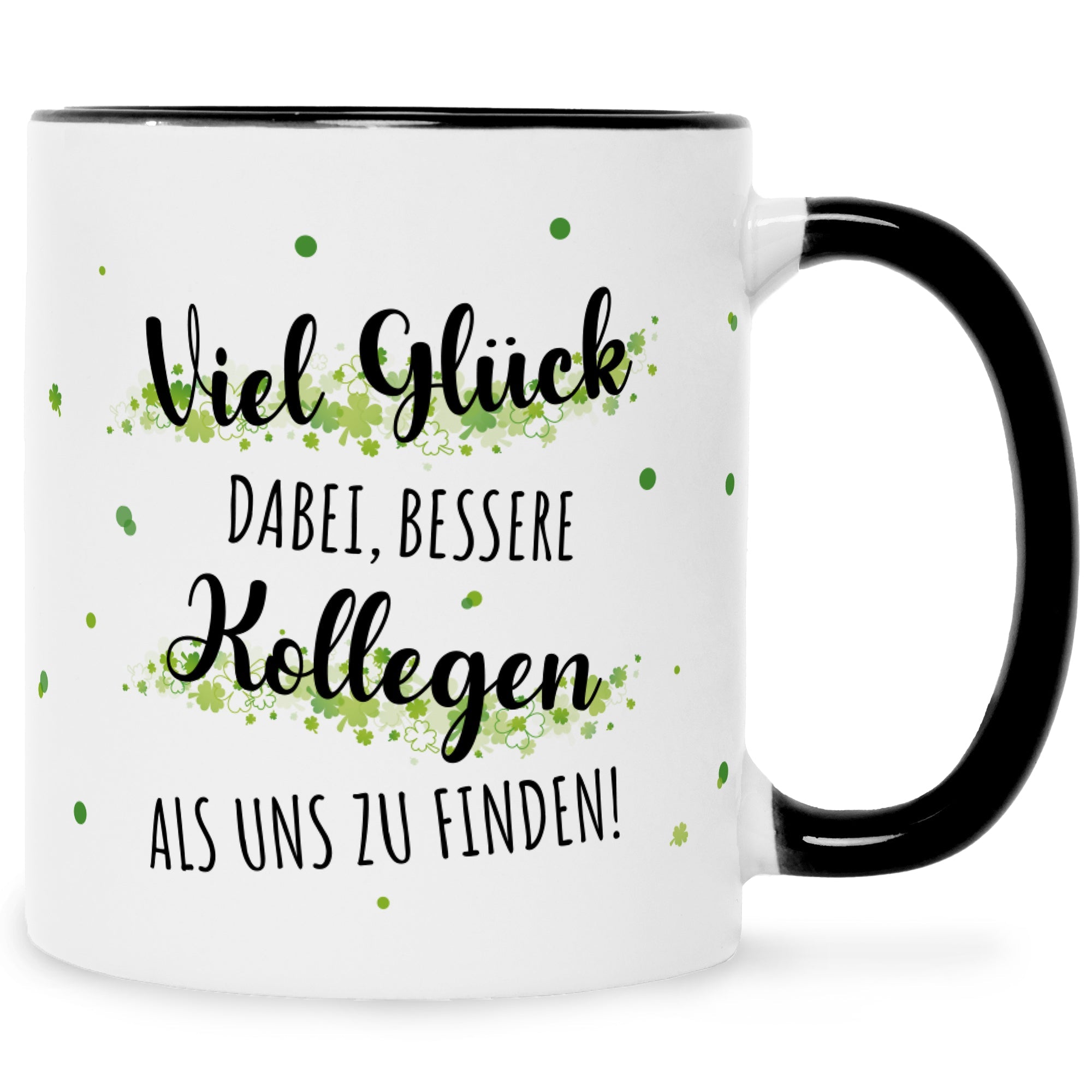 Bedruckte Tasse mit Spruch Bessere Kollegen