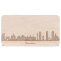 Frühstücksbrettchen Skyline Barcelona