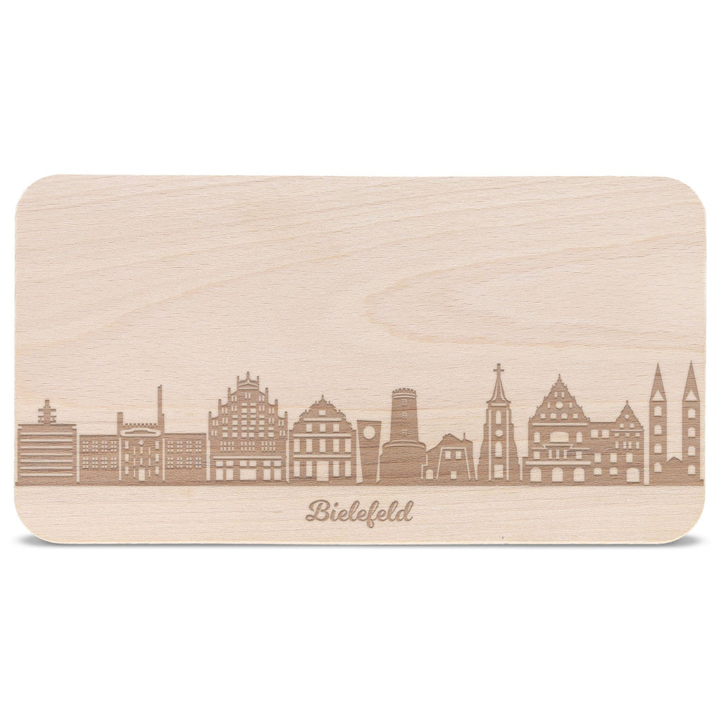 Frühstücksbrettchen Skyline Bielefeld